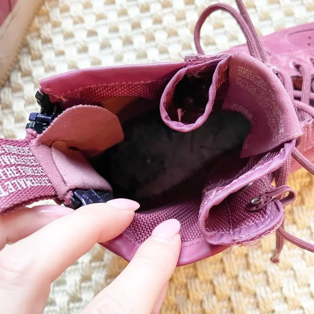 Nike Womens SF Air Force 1 FIF Vintage Wine size 8 - Picture 6 of 8